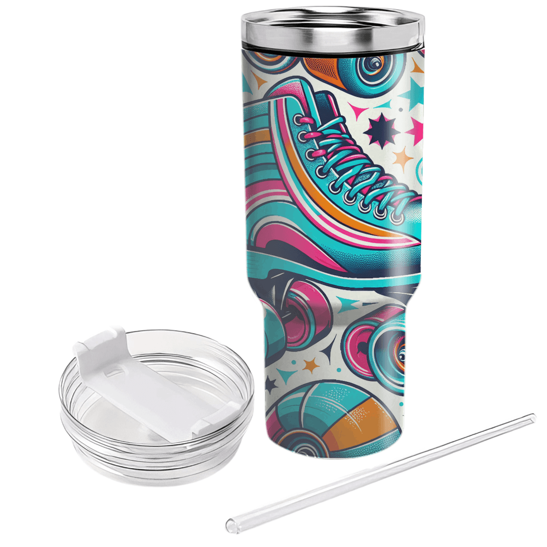 Vintage Roller Skates  Custom Tumblers