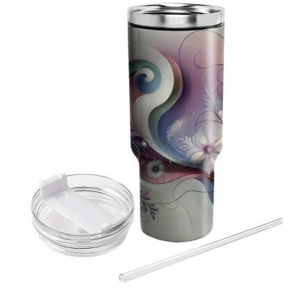 Ethereal Echoes - A Modern Spring Equinox  Tumbler Cups