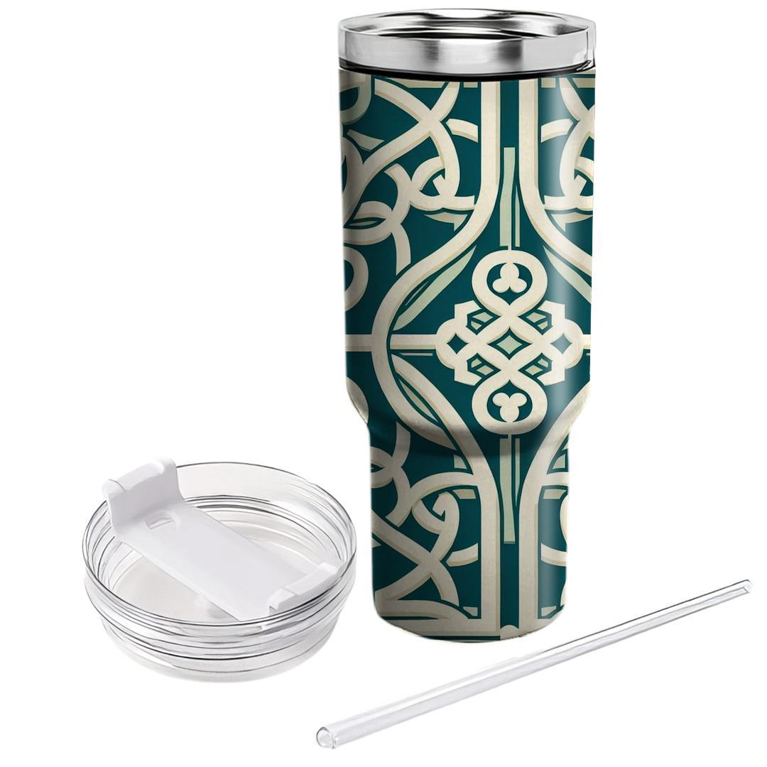 Elegant Trellis Design  Custom Tumblers