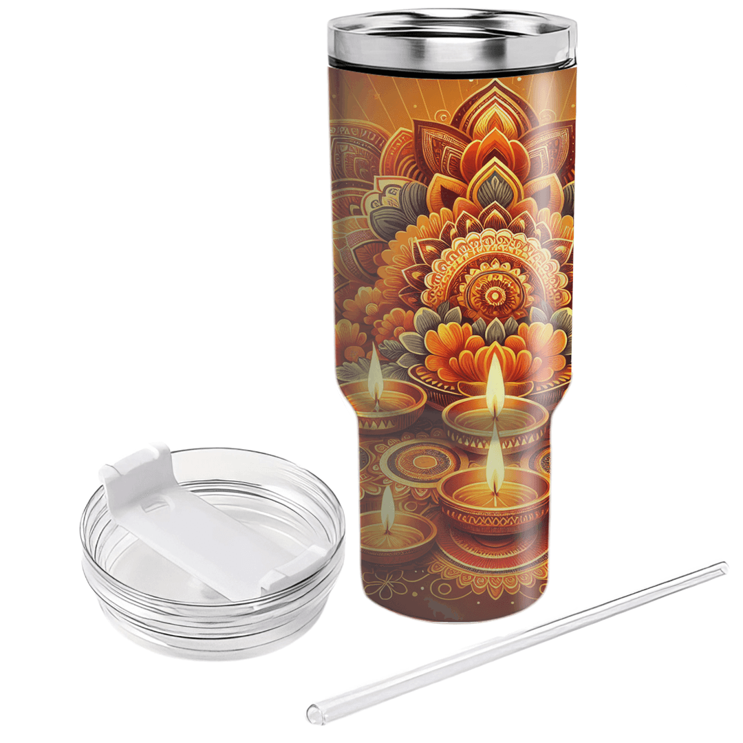 Diwali Lights - A Festival Of Joy  Travel Tumblers