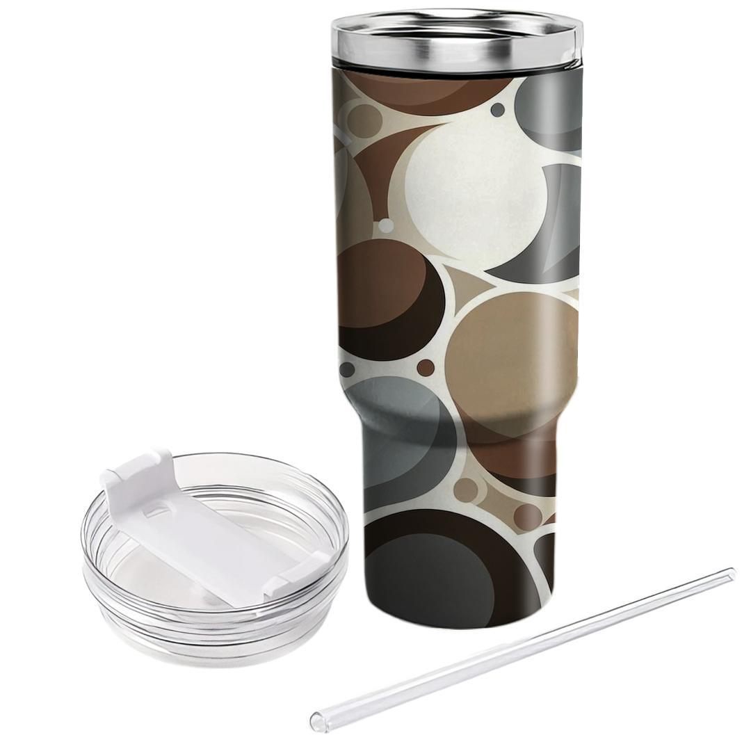 Geometric Pebble Path  Decorative Tumblers