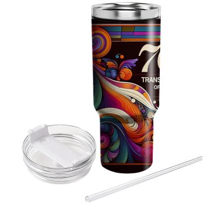 Hippie Kaleidoscope  Travel Tumblers