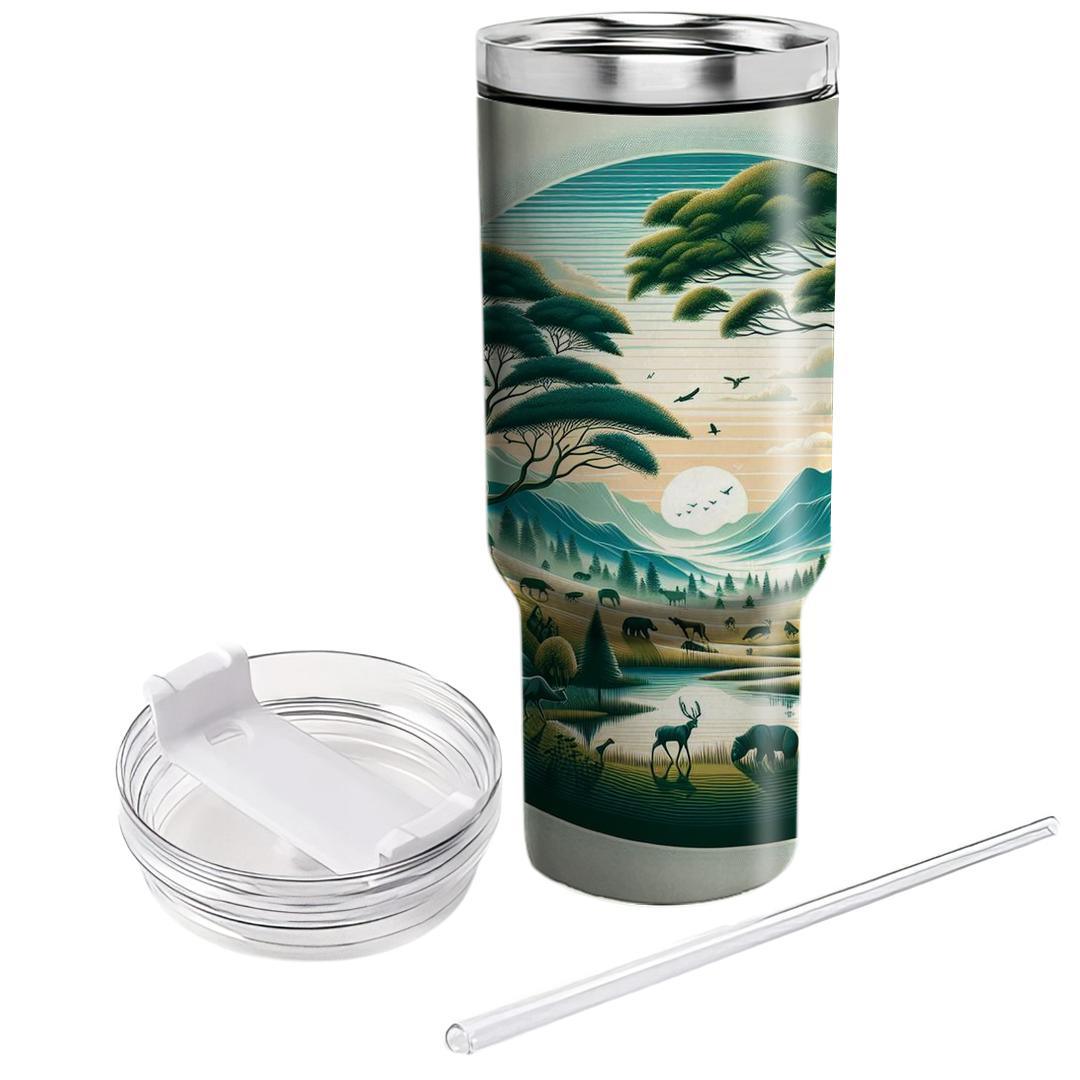 Nature’s Blessings - Earth Day  Decorative Tumblers