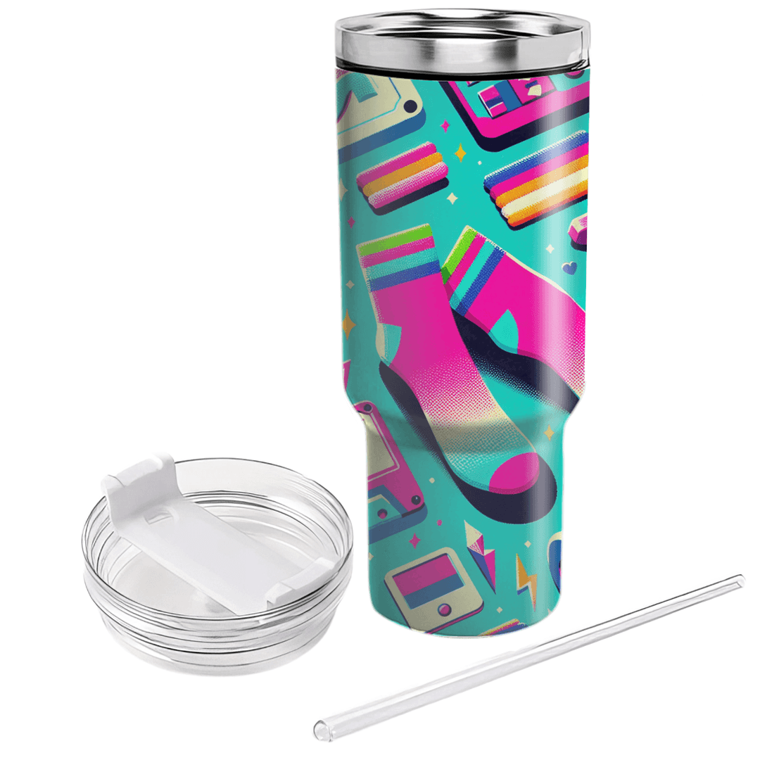 Chic Retro Fitness Travel Tumblers