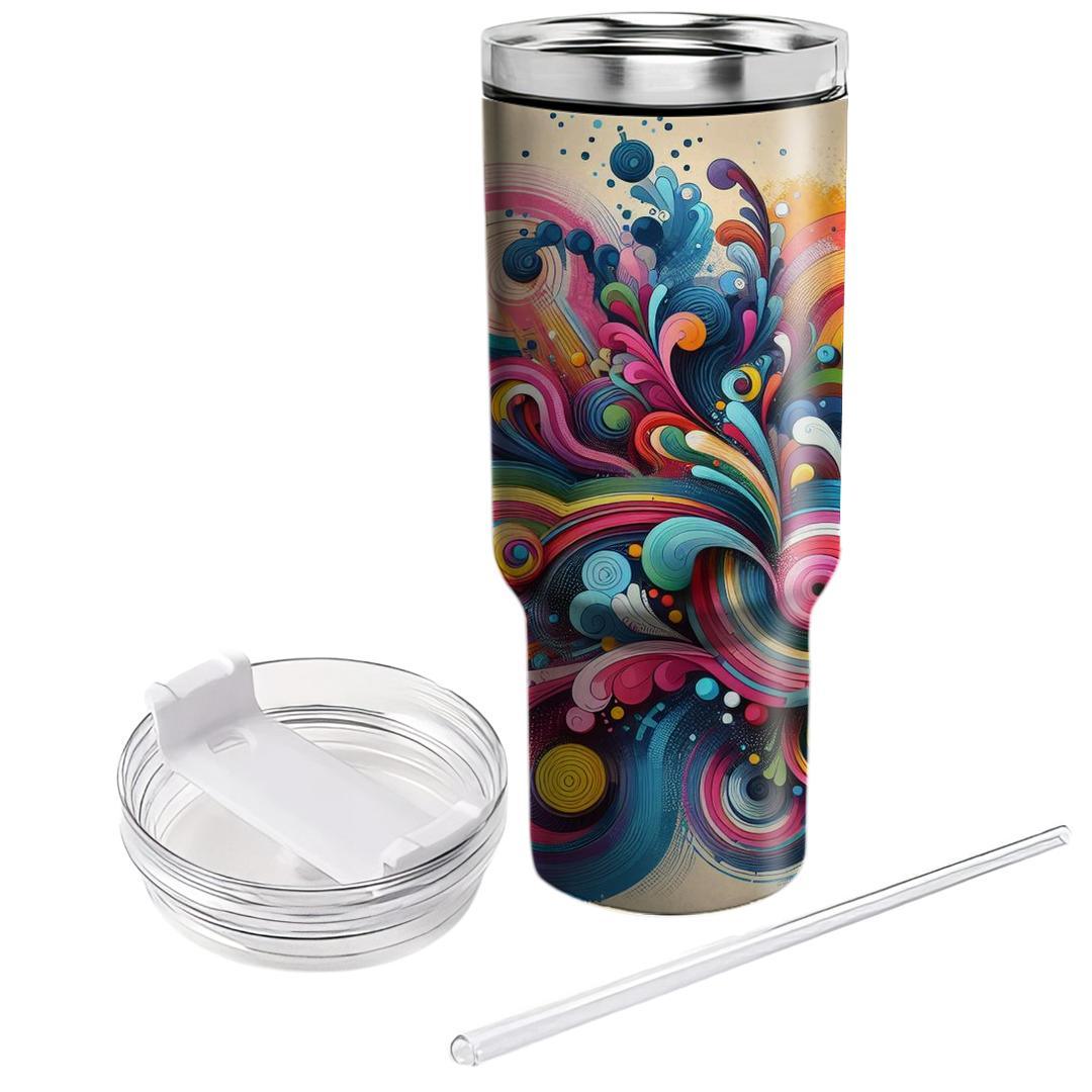 Spring Awakening - A Holi Festival  Tumbler Cups