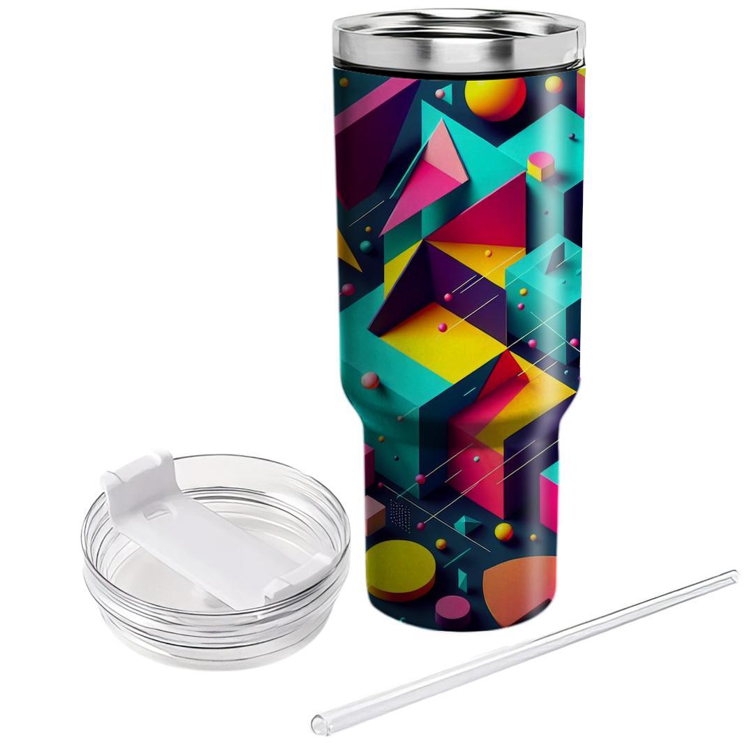 Dreamscape Geometry  Decorative Tumblers