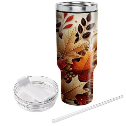 Autumn Forest Treasures  Travel Tumblers