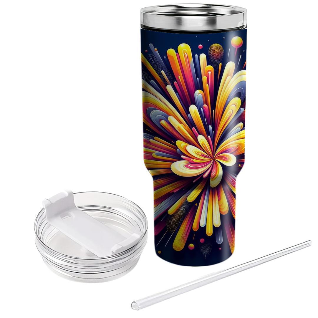 Energetic Burst  Travel Tumblers
