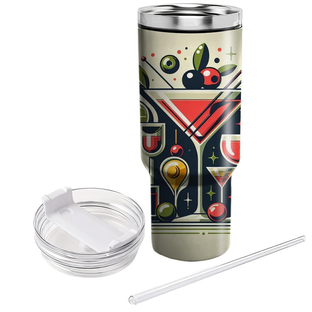 Classic Retro Cocktail  Personalized Tumblers