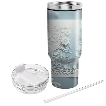 Winter Crystal Wonderland  Personalized Tumblers