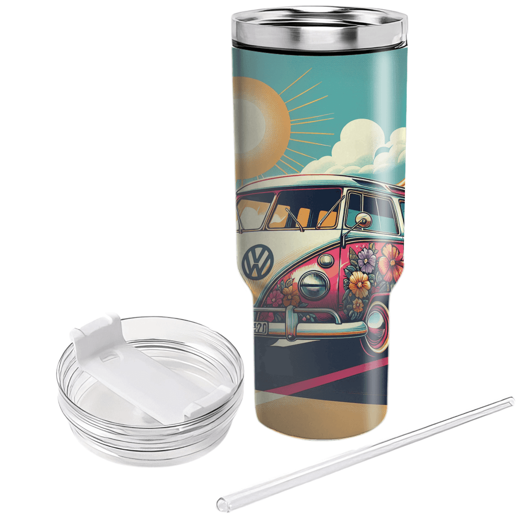 Classic Van Road Trip  Tumbler Cups