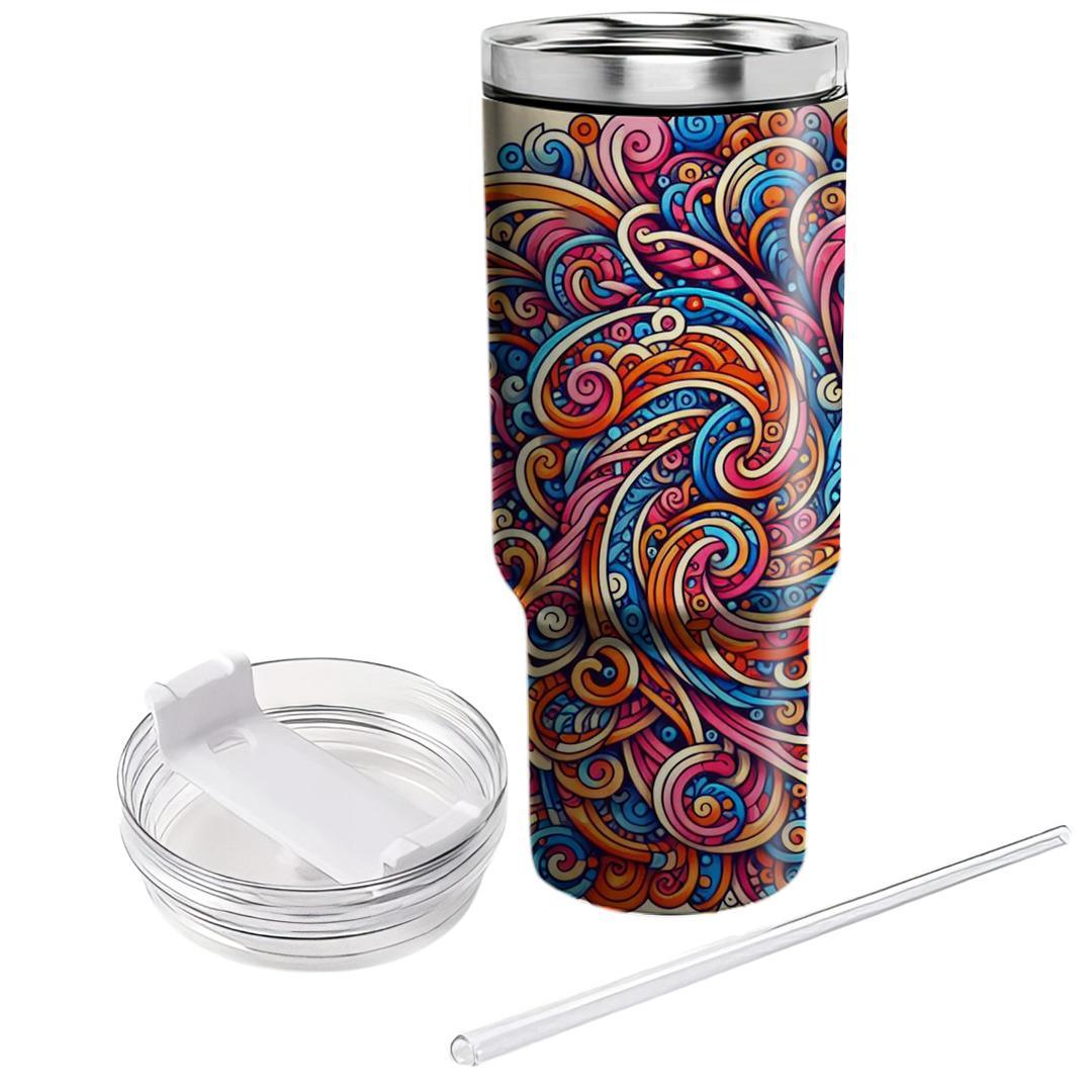 Kaleidoscope Daydream  Tumbler Cups