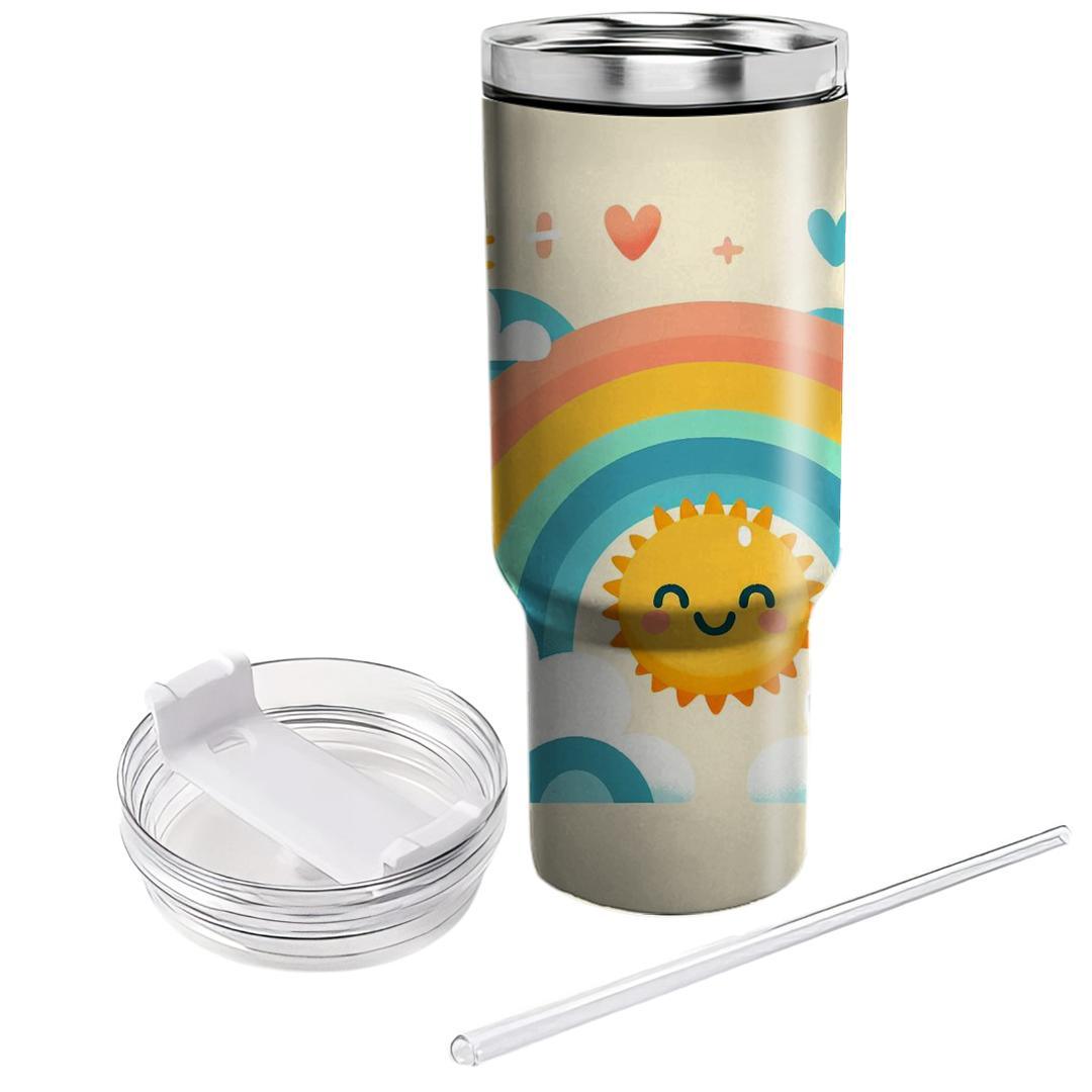 Sunshine Smiles  Travel Tumblers