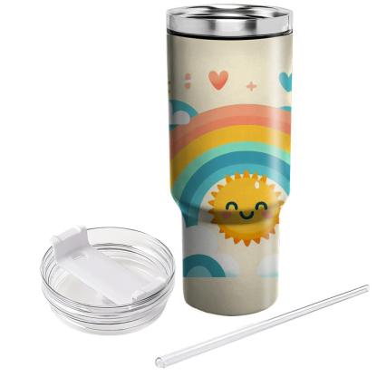 Sunshine Smiles  Travel Tumblers