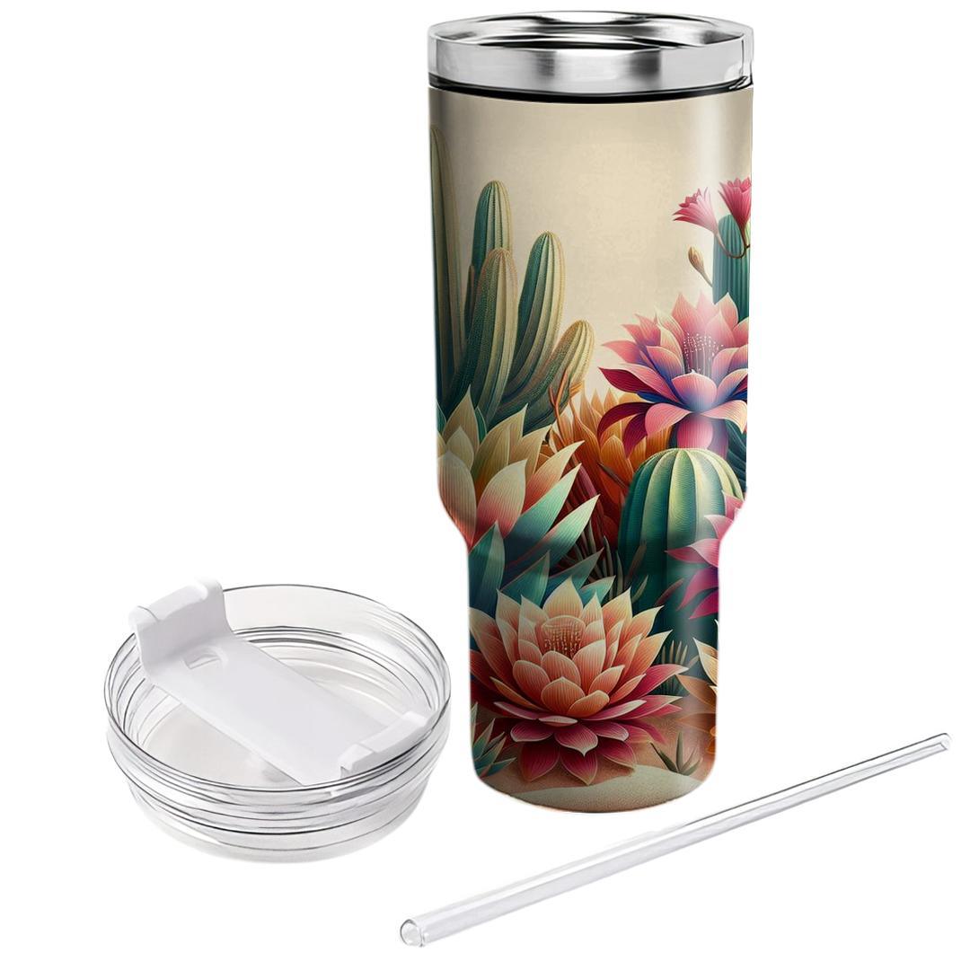 Cactus Blooms  Tumblers For Gifts