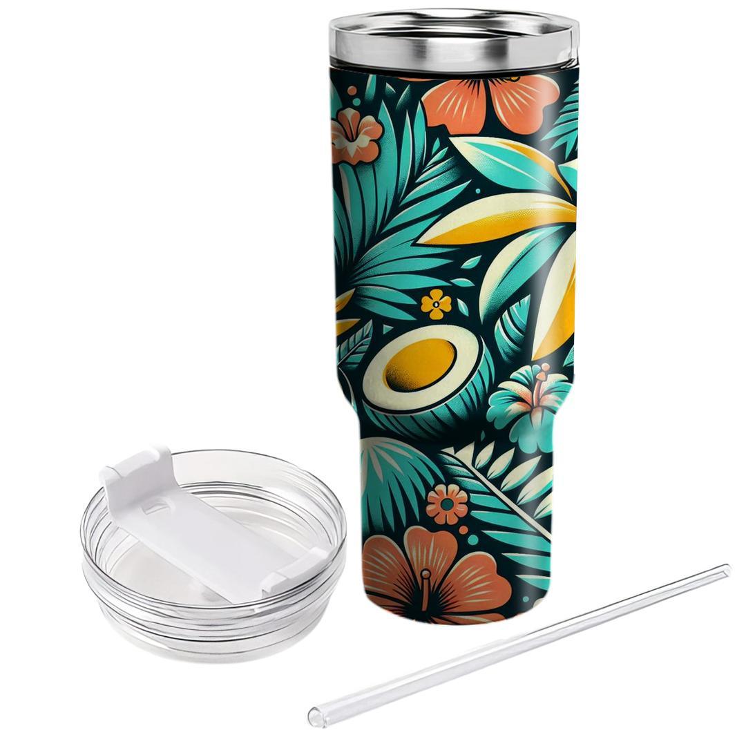 Tropical Rhythm  Personalized Tumblers