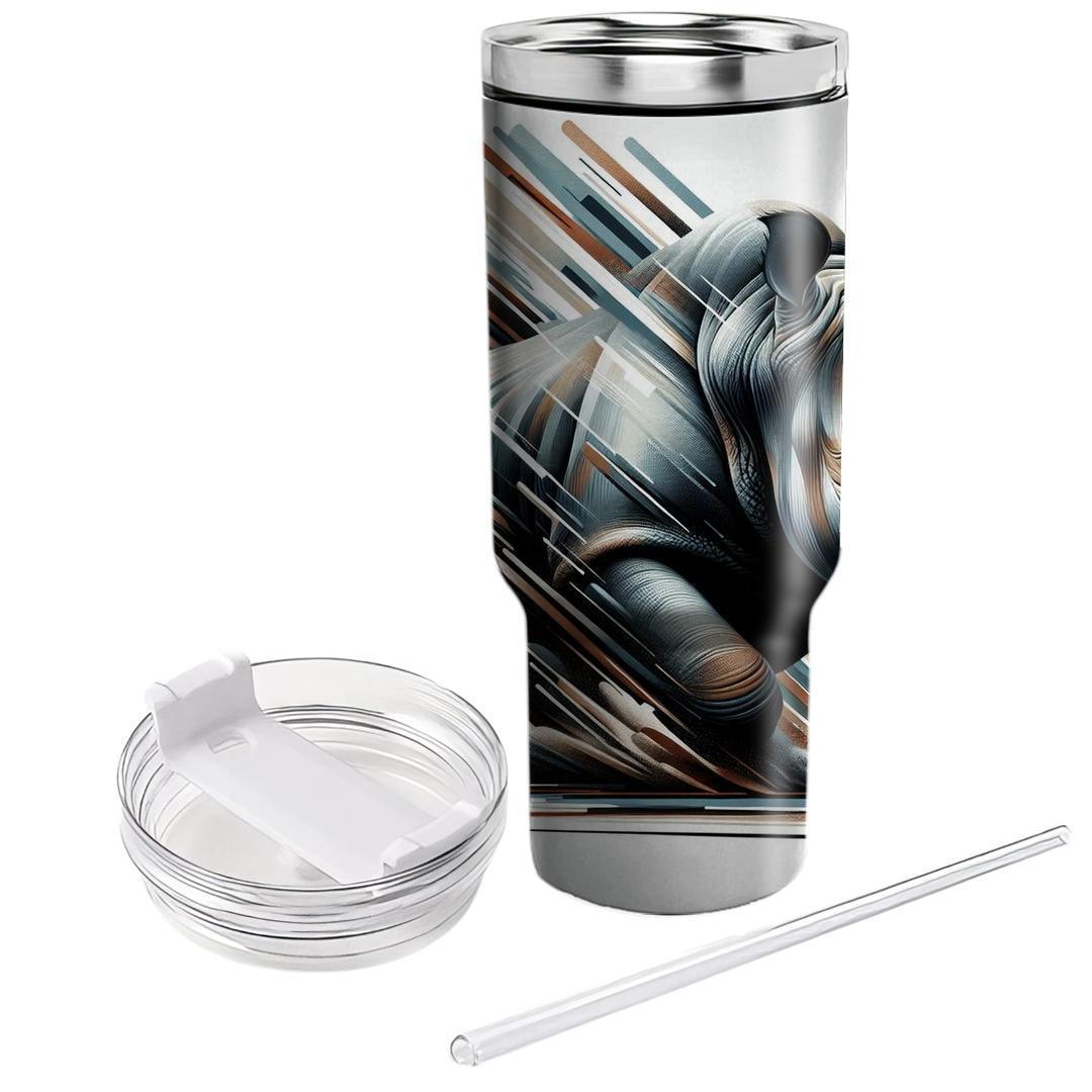Daring Rhino Charge  Travel Tumblers