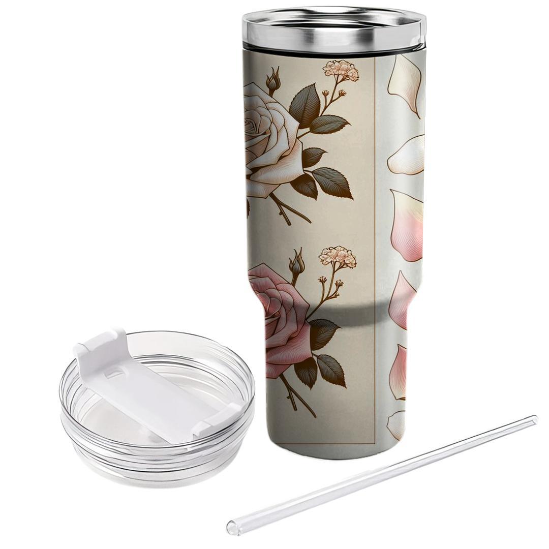 Rose Petal  Tumblers For Gifts