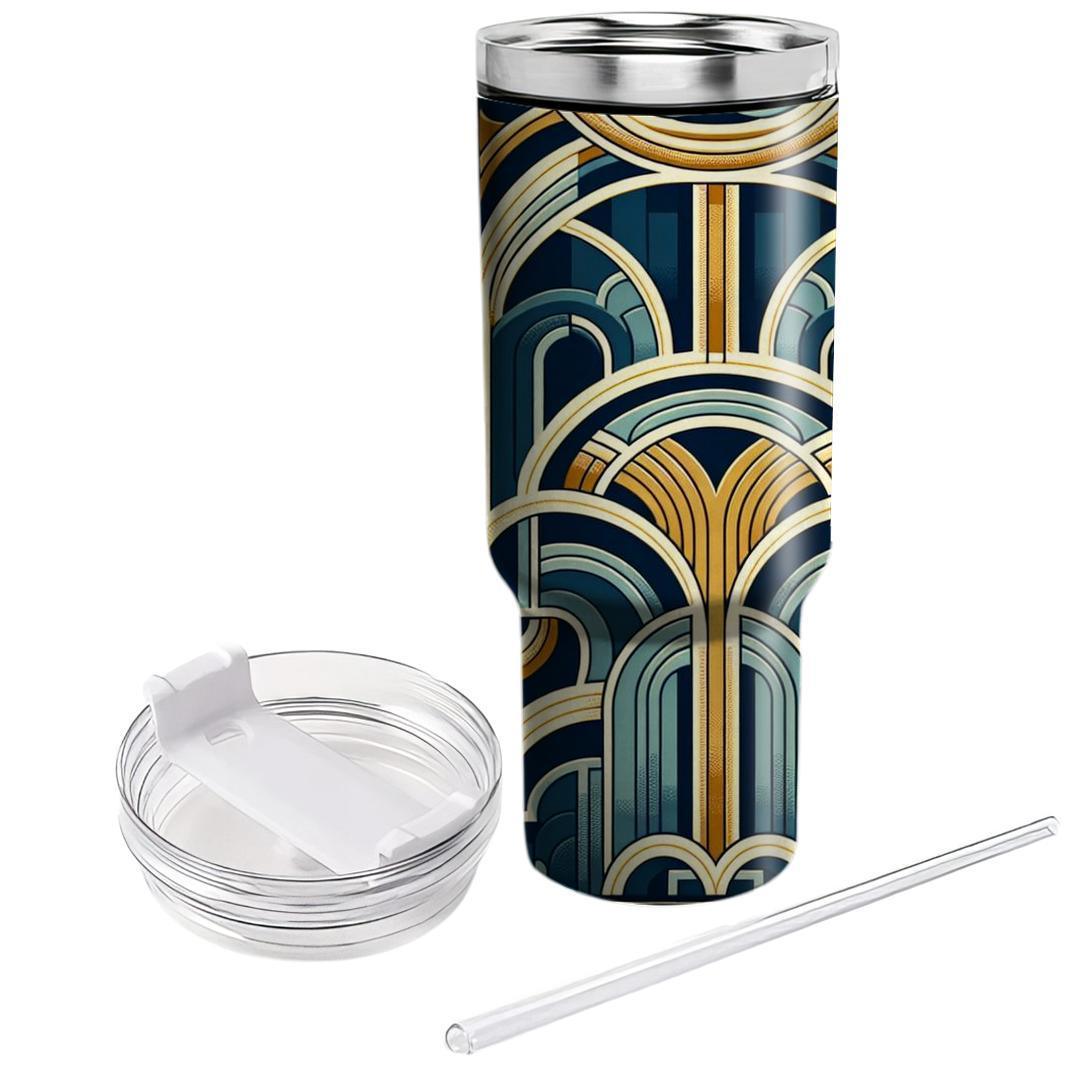Chic Art Deco Arches  Tumblers For Gifts