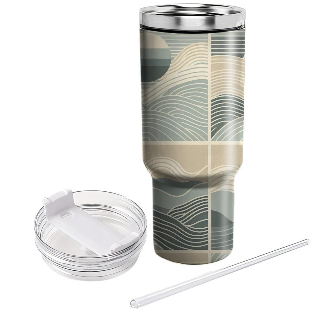 Scandinavian Minimal Waves  Insulated Tumblers