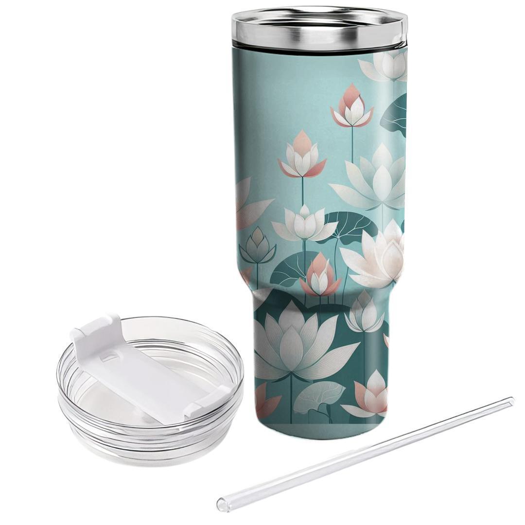 Pristine Lotus Serenity  Tumblers For Gifts