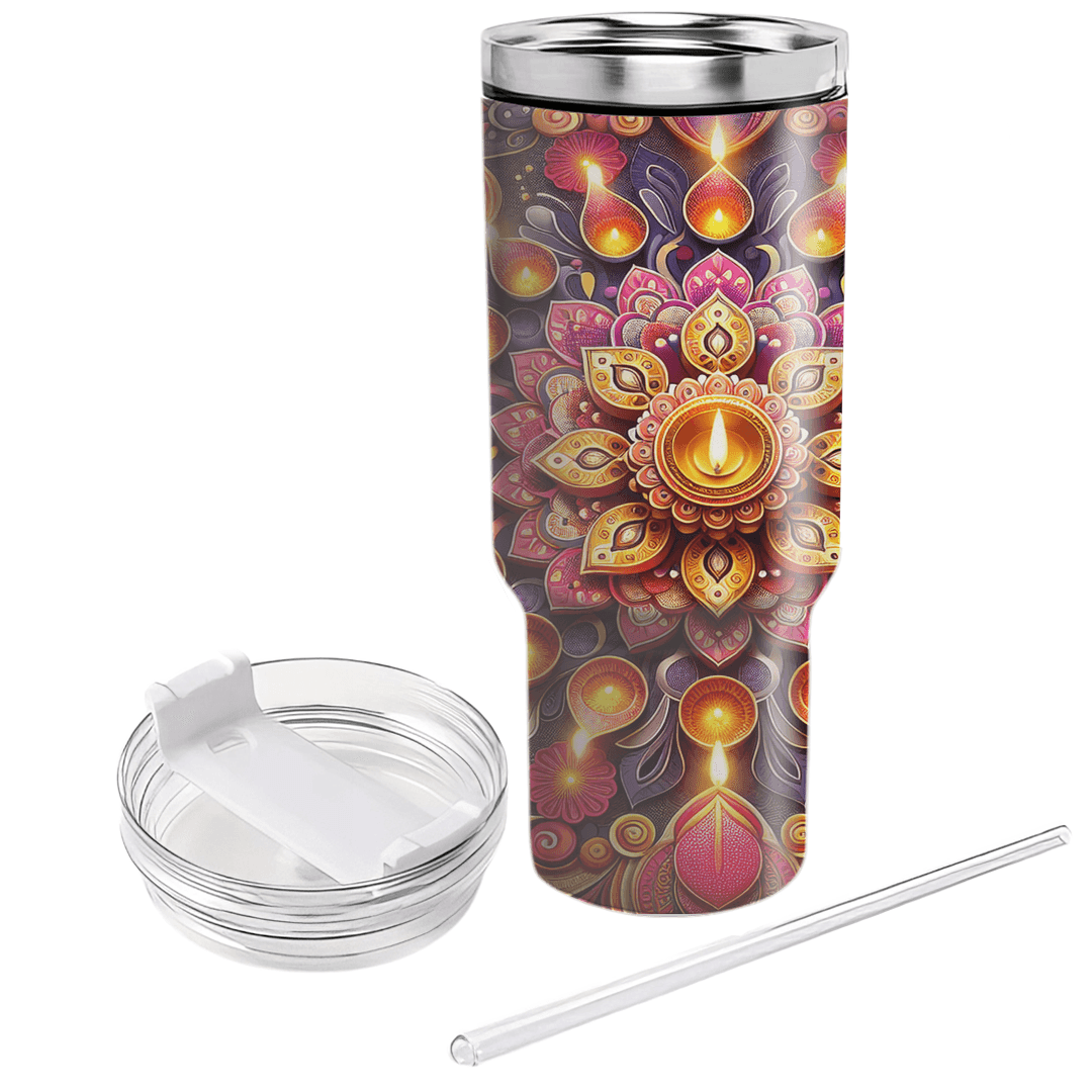 Mosaic Of Lights - Diwali Unity  Decorative Tumblers