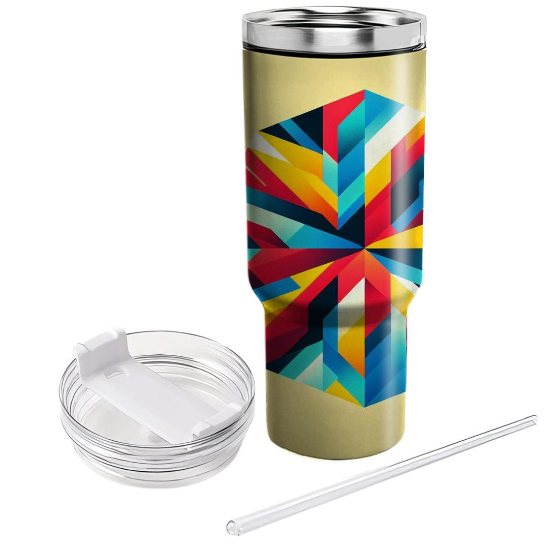 Artistic Prism Patterns  Travel Tumblers