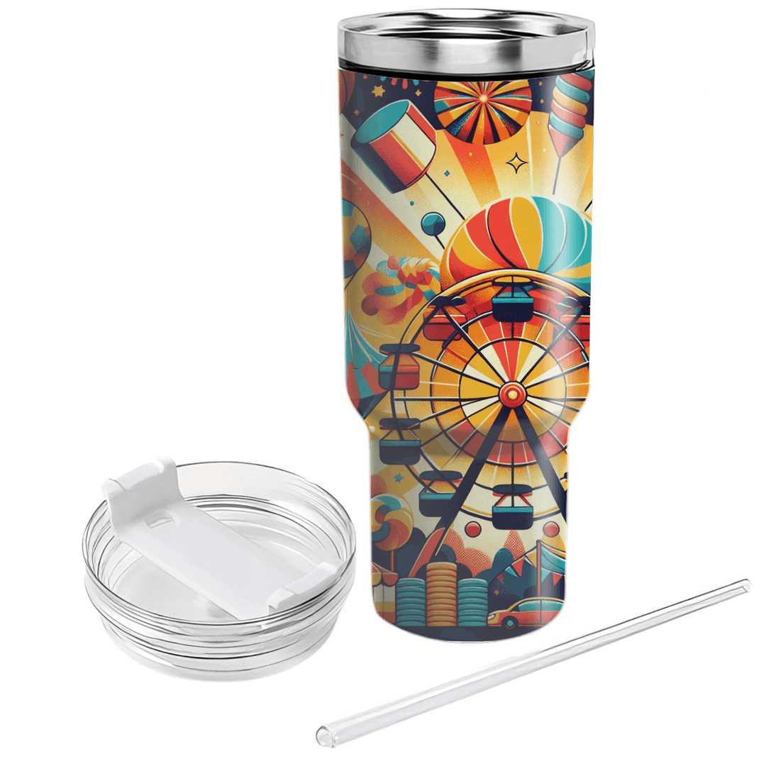 Summer Carnival  Personalized Tumblers