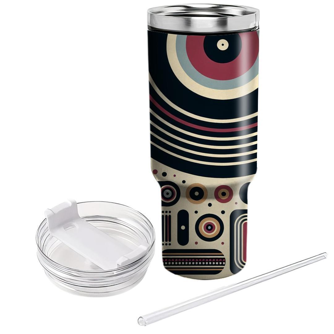 Retro Record  Unique Tumblers