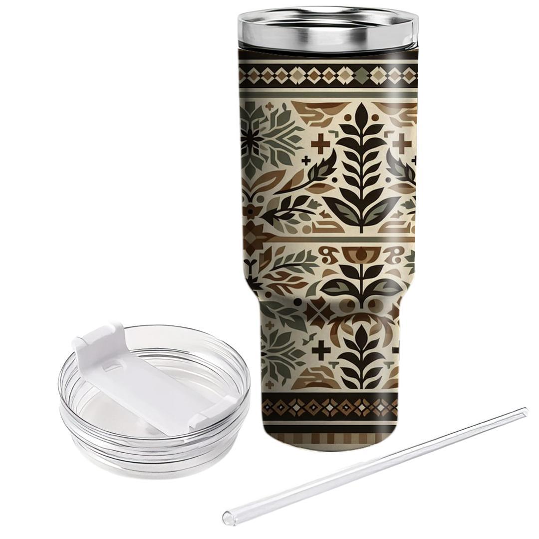Rustic Country Plaid  Insulated Tumblers