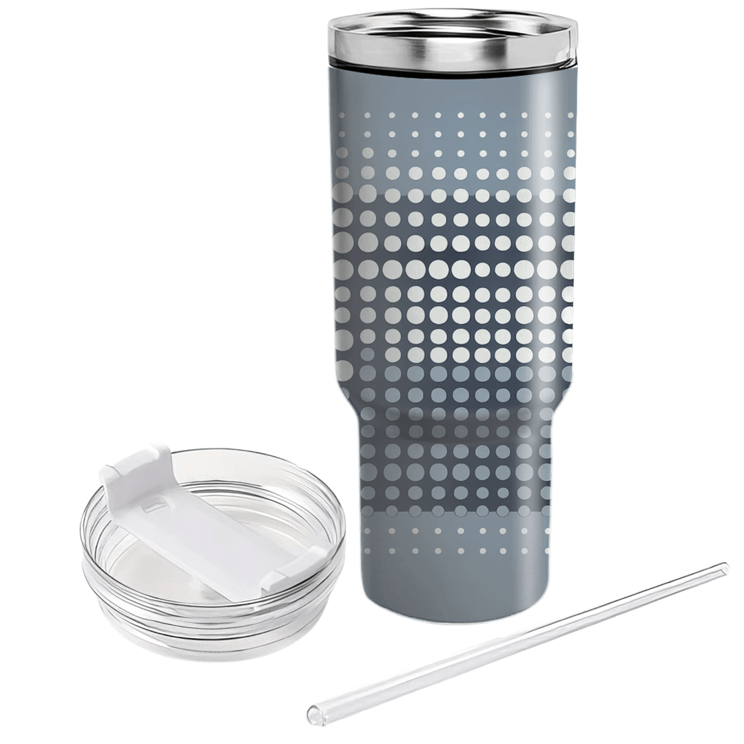 Minimalist Dot Matrix  Tumblers With Lids