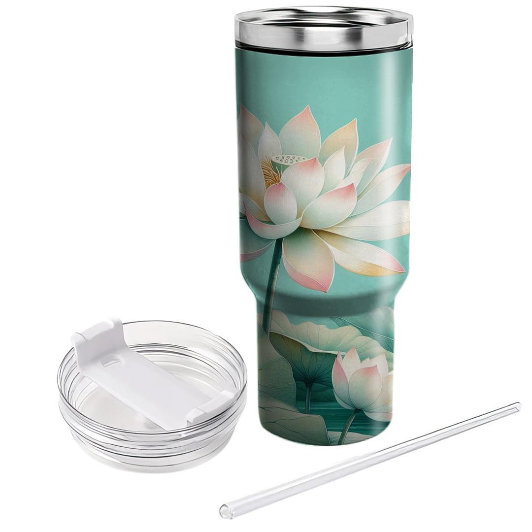 Enchanting Lotus Pond  Tumblers For Gifts