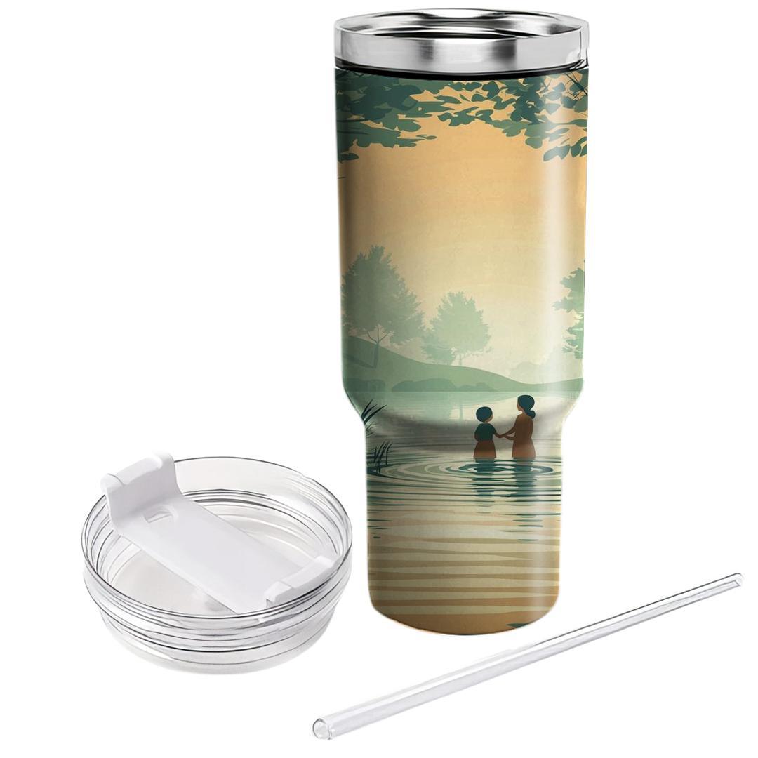 The Echoes Of A Mother’s Heart: A Resonant Love Tumblers With Lids