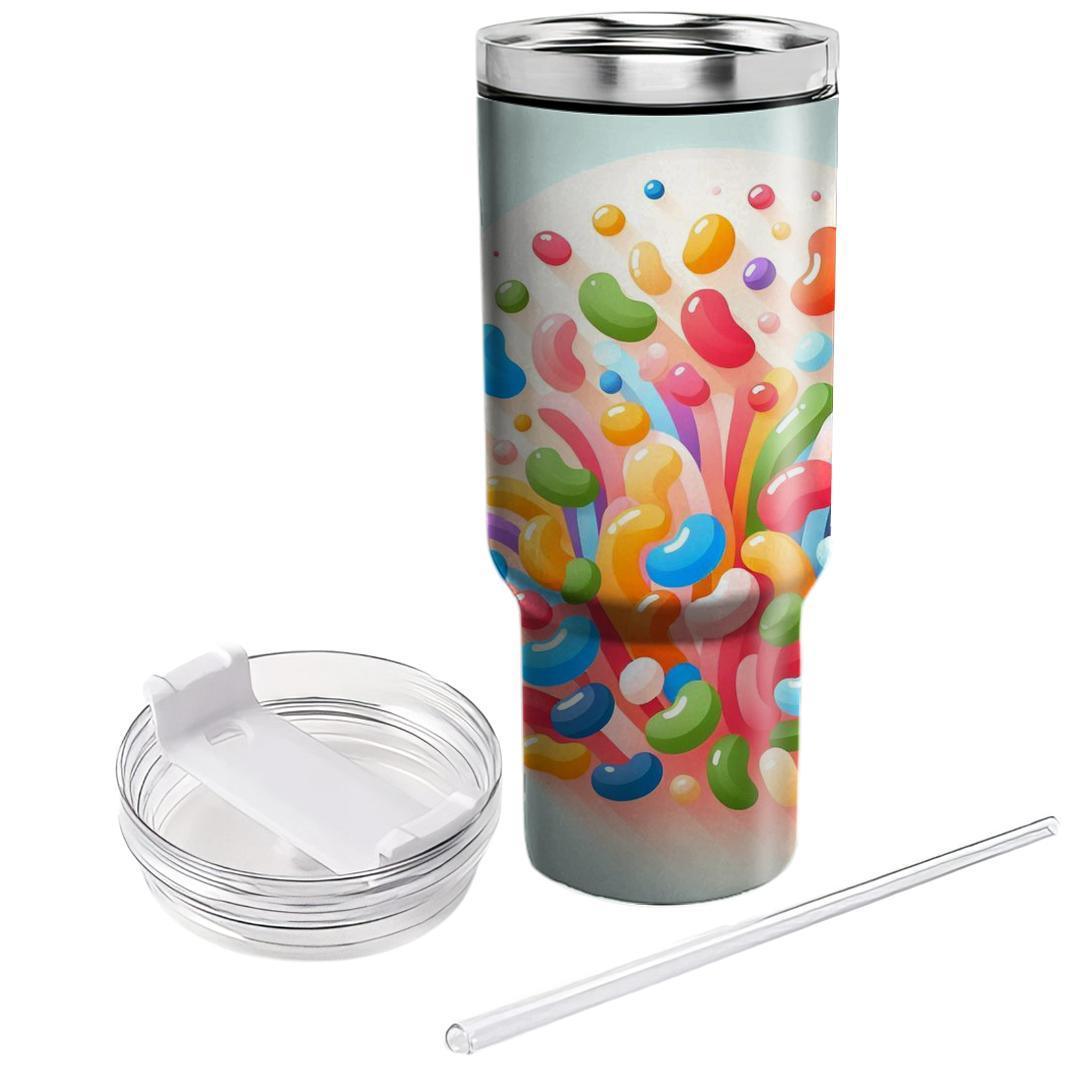Whimsical Jellybean  Personalized Tumblers