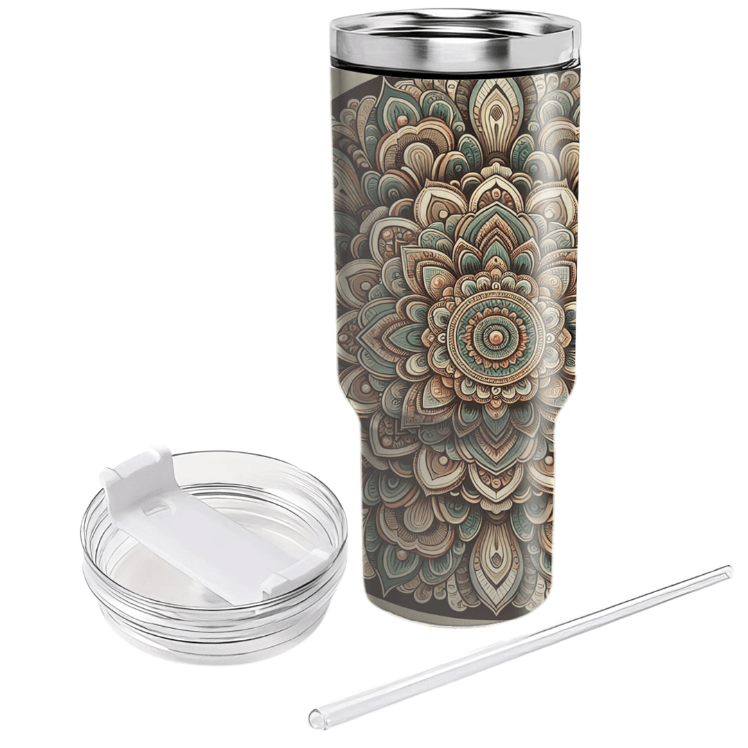 Artistic Mandala  Custom Tumblers