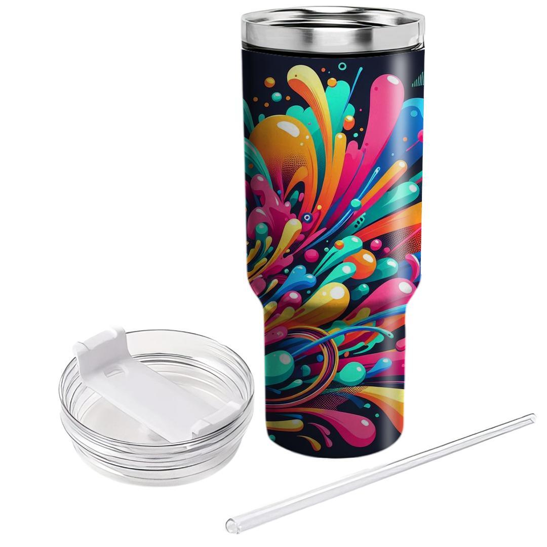 Festival Of Colors - Color Run  Personalized Tumblers
