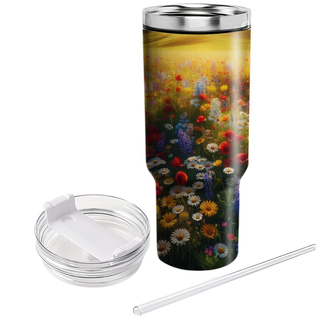 Meadow Bloom  Unique Tumblers