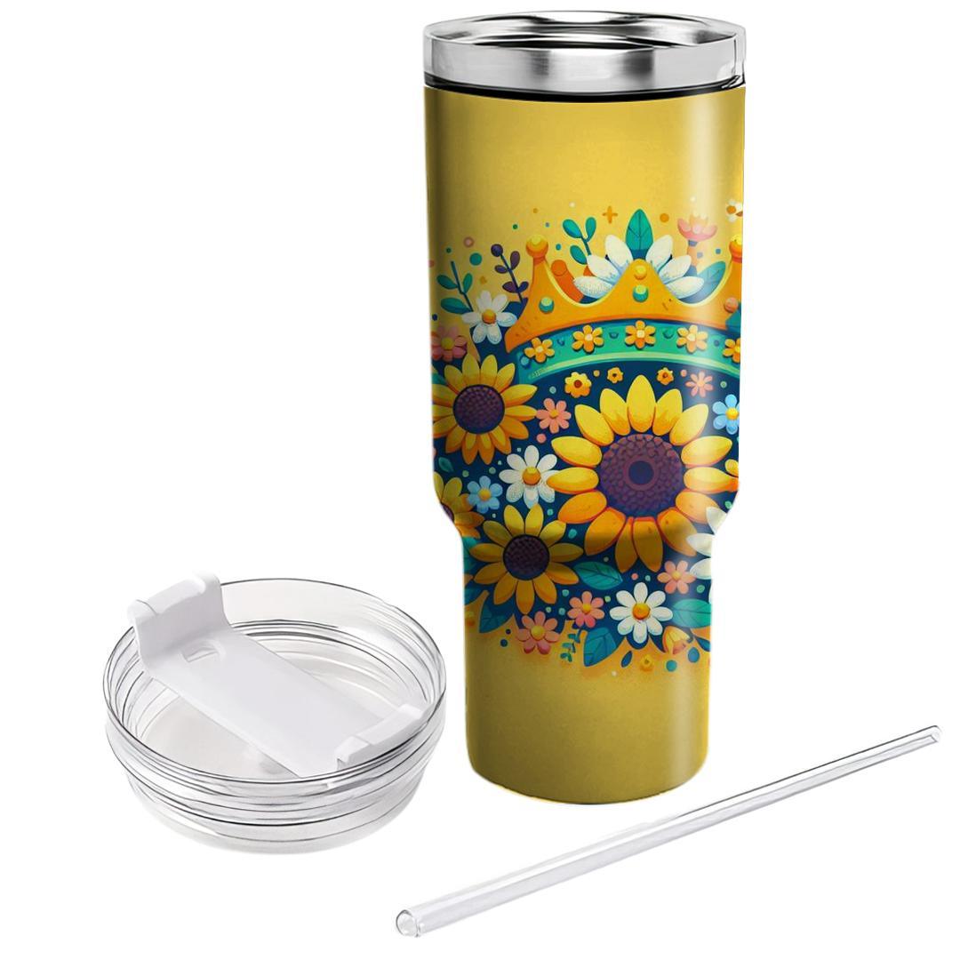 Flower Crown  Unique Tumblers