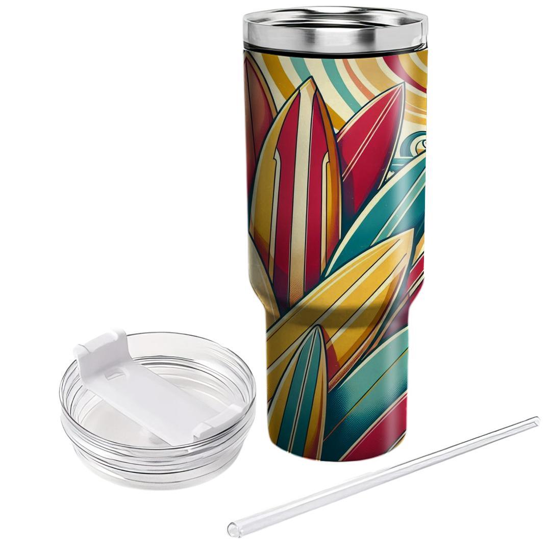 Summer Surfboard Fun  Tumbler Cups