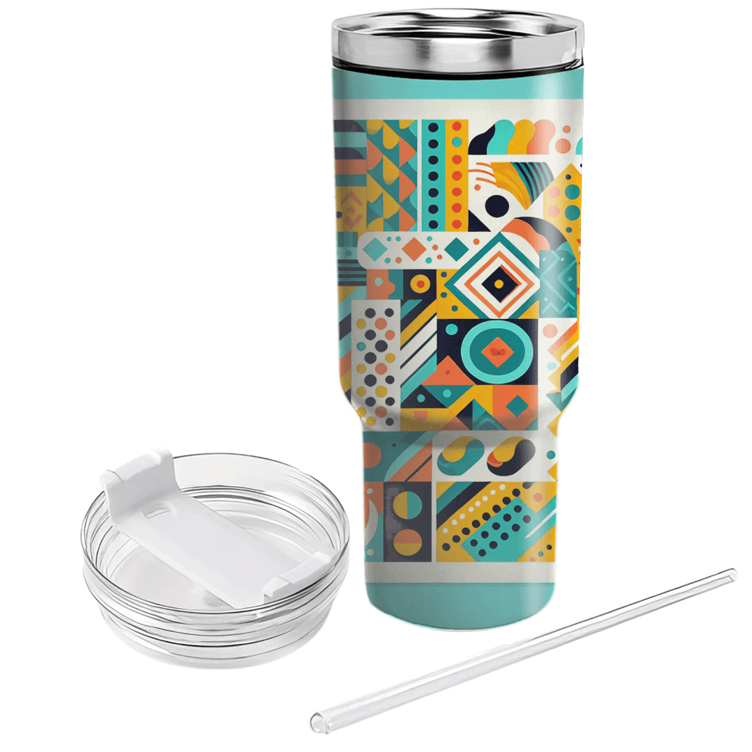 80s Patterns Galore  Tumbler Cups