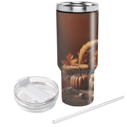 Autumn Rustic Charm  Personalized Tumblers