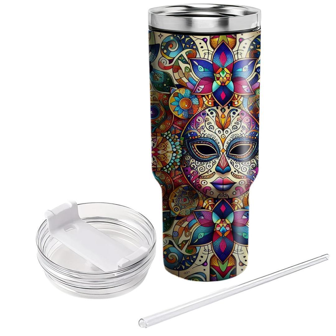 Kaleidoscope Of Cultures - World Festival  Tumblers With Lids