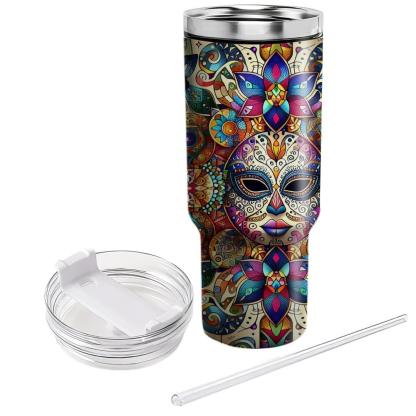 Kaleidoscope Of Cultures - World Festival  Tumblers With Lids
