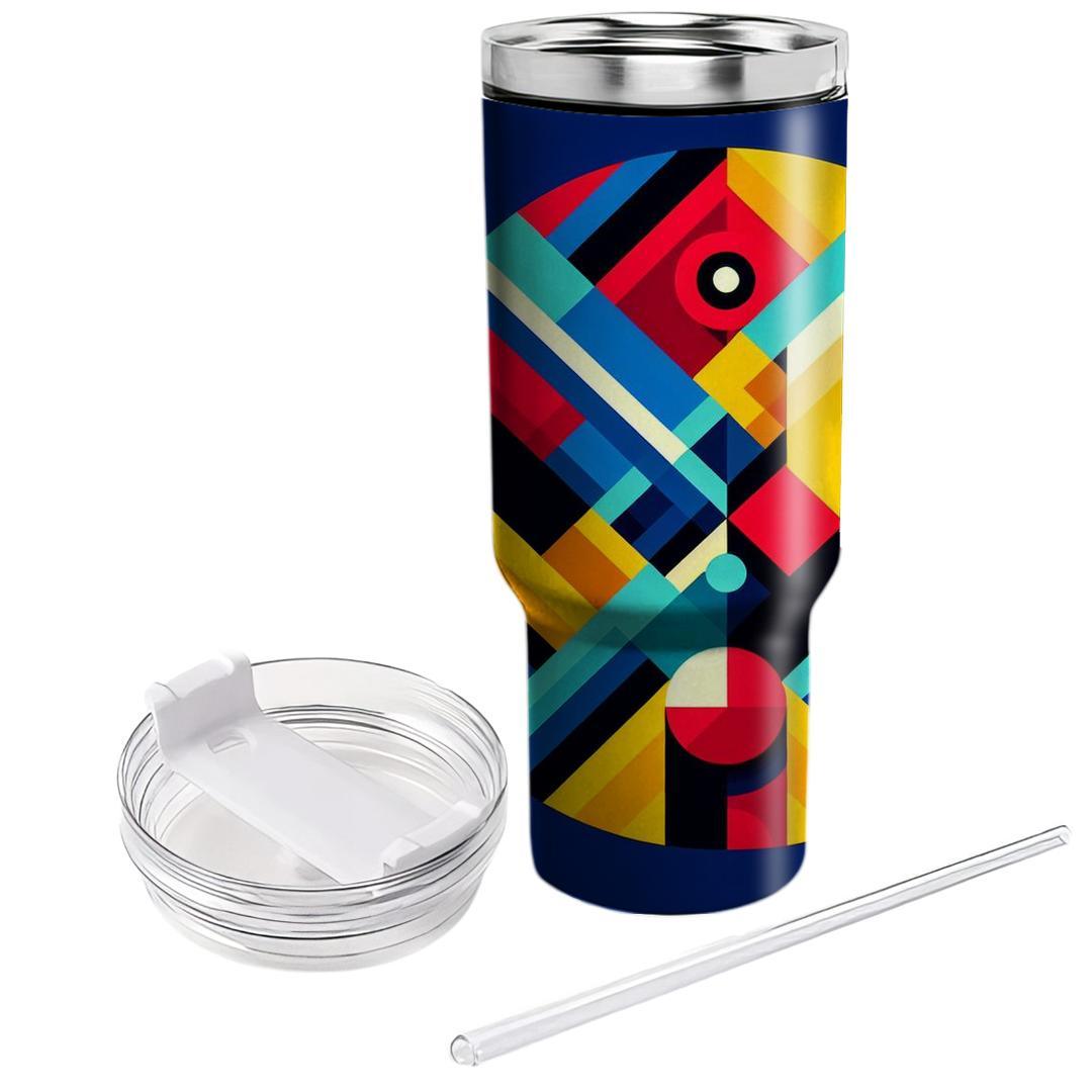 Classic Bold Geometric  Unique Tumblers