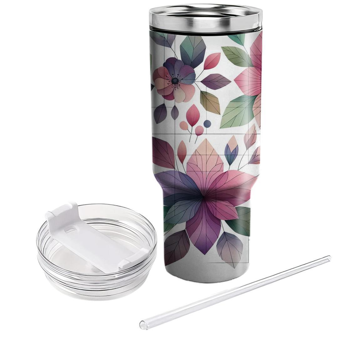 Artistic Watercolor Flowers  Tumblers For Gifts