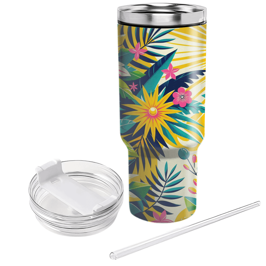 Tropical Bliss - International Day Of Happiness  Decorative Tumblers