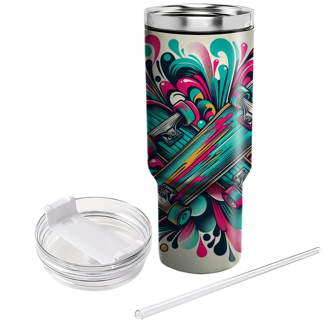 Electric Skate  Travel Tumblers