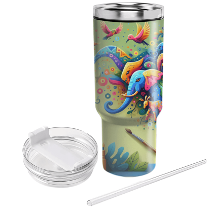 Funky Animal Patterns  Custom Tumblers