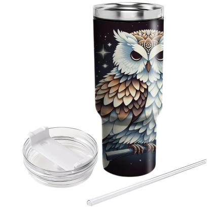Starlit Owl Watch  Tumblers With Lids