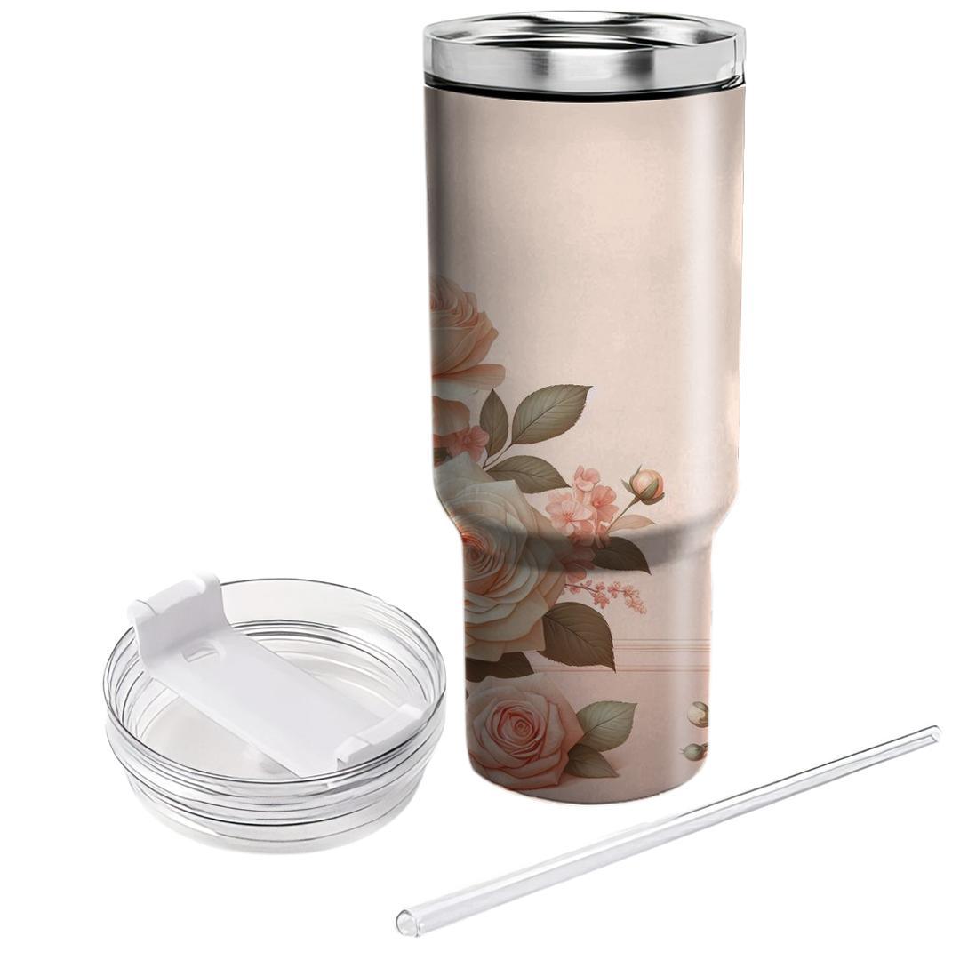 Feminine Floral Dream  Tumbler Cups